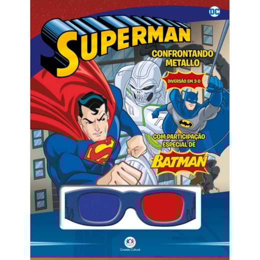 Livro Grampeado Super-Homem - Confrontando Metallo