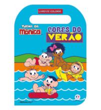 Livro Grampeado Turma da Mônica - Cores do verão