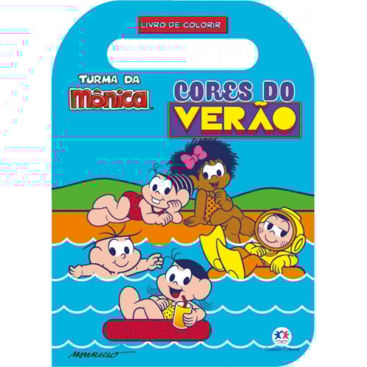 Livro Grampeado Turma da Mônica - Cores do verão