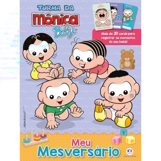 Livro Grampeado Turma da Mônica - Mesversário