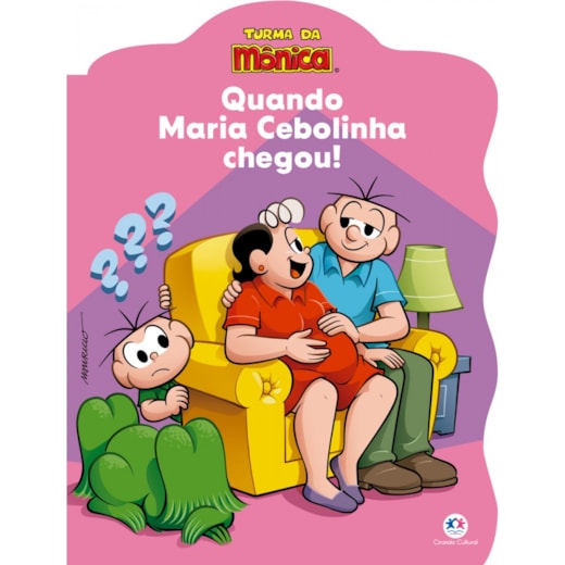 Livro Grampeado Turma da Mônica - Quando Maria Cebolinha chegou