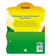 Livro Grampeado Turma da Mônica - Reciclagem: uma brincadeira sustentável