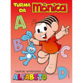 Produto Livro Grampeado Turma da Mônica - Vamos aprender o alfabeto