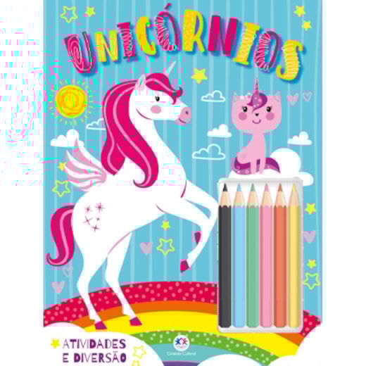 Livro Grampeado Unicórnios