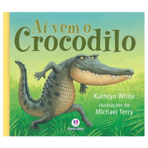 Livro Here comes the crocodile