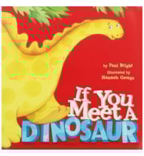 Livro If You Meet a Dinosaur