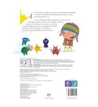 Livro Kit de atividades + lápis de cor Livro de atividades o novelo de emoções