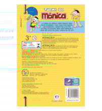 Livro Kit de atividades + lápis de cor Turma da Mônica - Amigos do bairro do Limoeiro