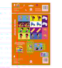 Livro Kit de colorir 3 Palavrinhas - com giz de cera