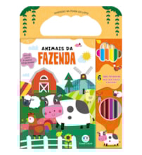 Livro Kit de colorir Animais da fazenda