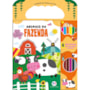 Livro Kit de colorir Animais da fazenda