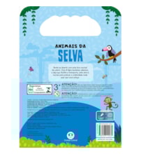 Livro Kit de colorir Animais da selva