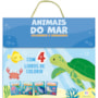 Livro Kit de colorir Animais do mar