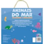 Livro Kit de colorir Animais do mar
