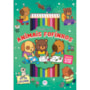 Livro Kit de colorir Animais fofinhos