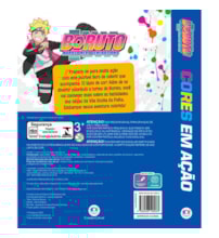 Livro Kit de colorir Boruto - Cores em ação