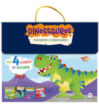 Livro Kit de colorir  Dinosaur
