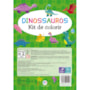 Livro Kit de colorir Dinossauros