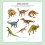 Livro Kit de colorir Dinossauros fantásticos - Kit livro com lapiseira, lápis borracha e adesivos