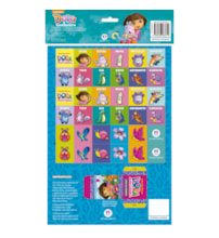 Livro Kit de colorir Dora, a aventureira - com giz de cera