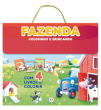 Livro Kit de colorir Fazenda