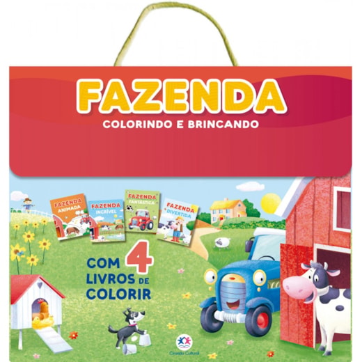 Livro Kit de colorir Fazenda