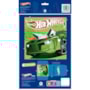 Livro Kit de colorir Hot Wheels - com giz de cera