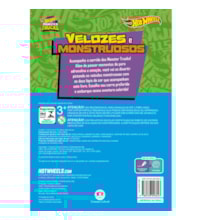 Livro Kit de colorir Hot Wheels - Velozes e monstruosos