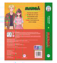 Livro Kit de colorir Mangá