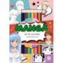 Livro Kit de colorir Mangá