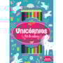 Livro Kit de colorir Unicórnios