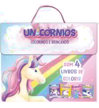 Livro Kit de colorir Unicórnios