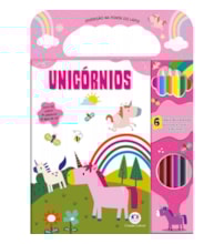 Livro Kit de colorir Unicórnios
