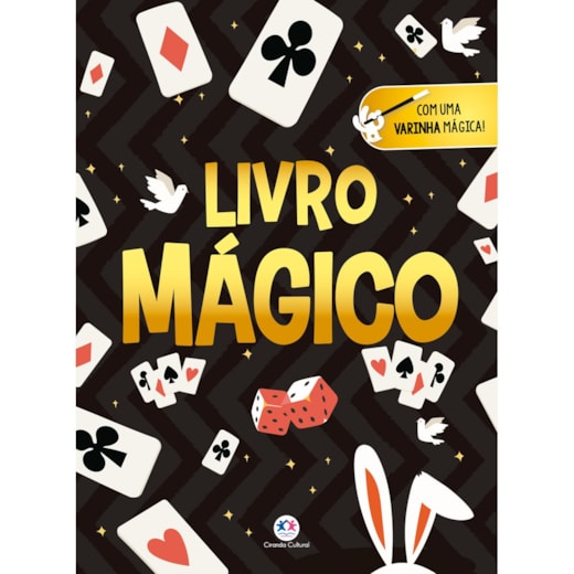 Livro Kit de mágica Livro mágico