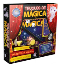 Livro Kit de mágica Truques de Mágica Livro Kit de mágica Truques de Mágica