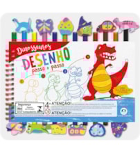 Livro Kit escolar -  borrachas Dinossauros