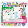 Livro Kit escolar -  borrachas Mundo fantástico