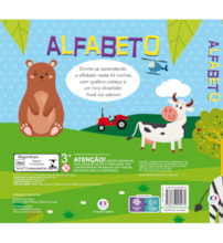 Livro Kit livro com quebra-cabeça Alfabeto