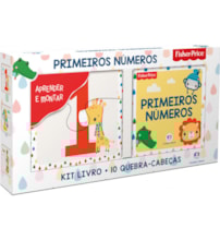 Livro Kit livro com quebra-cabeça Fisher-Price - Primeiros Números