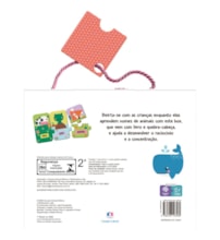 Livro Kit livro com quebra-cabeça Meus primeiros animais - Kit com livro e quebra-cabeça de 20 peças