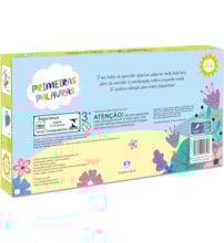 Livro Kit livro com quebra-cabeça Primeiras Palavras