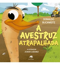 Livro Literatura infantil A avestruz atrapalhada