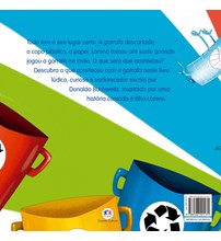 Livro Literatura infantil As cores da reciclagem