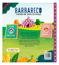 Livro Literatura infantil Barbareco - O menino que queria ser palhaço