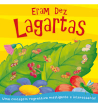 Livro Literatura infantil Eram dez lagartas Livro Literatura infantil Eram dez lagartas
