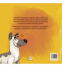 Livro Literatura infantil Felipinho, o melhor amigo dos animais