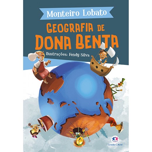 Livro Literatura infantil Geografia de Dona Benta