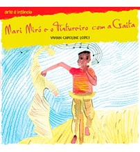 Livro Literatura infantil Mari Miró e o Tintureiro com a gaita