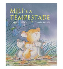 Livro Literatura infantil Mili e a tempestade