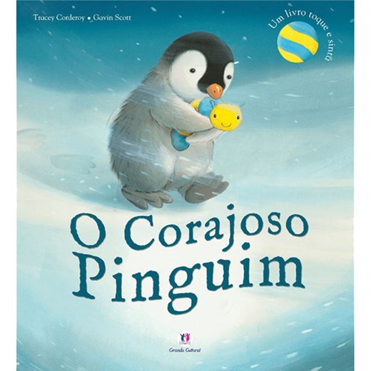 Livro Literatura infantil O corajoso pinguim